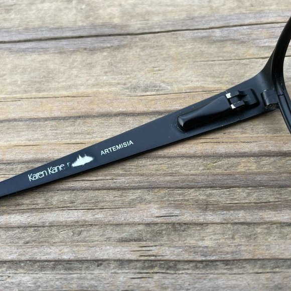 Karen Kane Women Eyeglasses Frame Black ARTEMISIA 49[]18 135 Frame - Picture 8 of 14